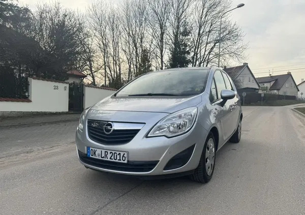 Opel Meriva cena 19900 przebieg: 165000, rok produkcji 2012 z Nidzica małe 137